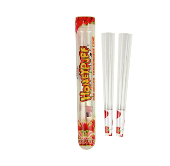 Конусы Honey Puff Strawberry - Бренд Honey Puff - Магазин ТОПовых приборов и аксессуаров для  курения  bongstore.ru